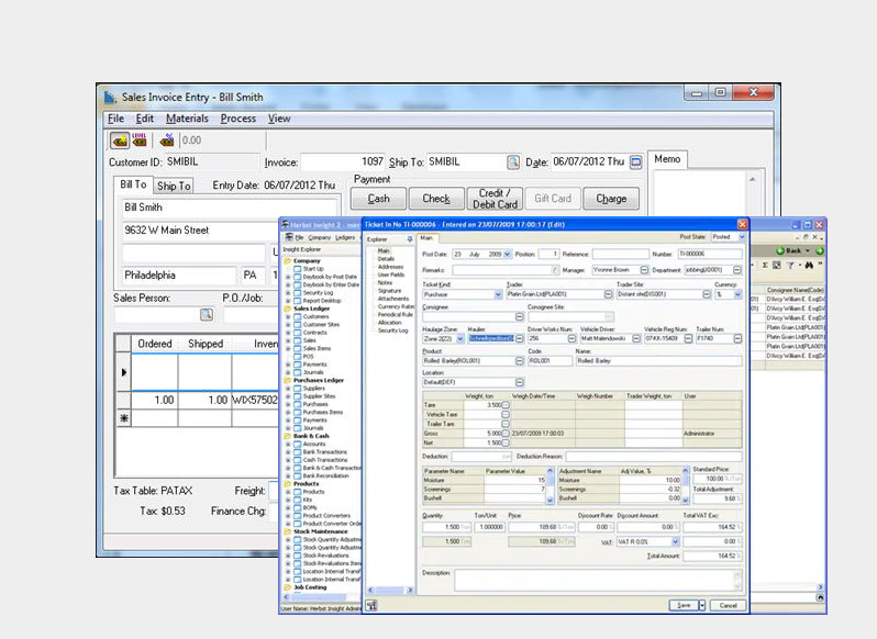 Old admin panel