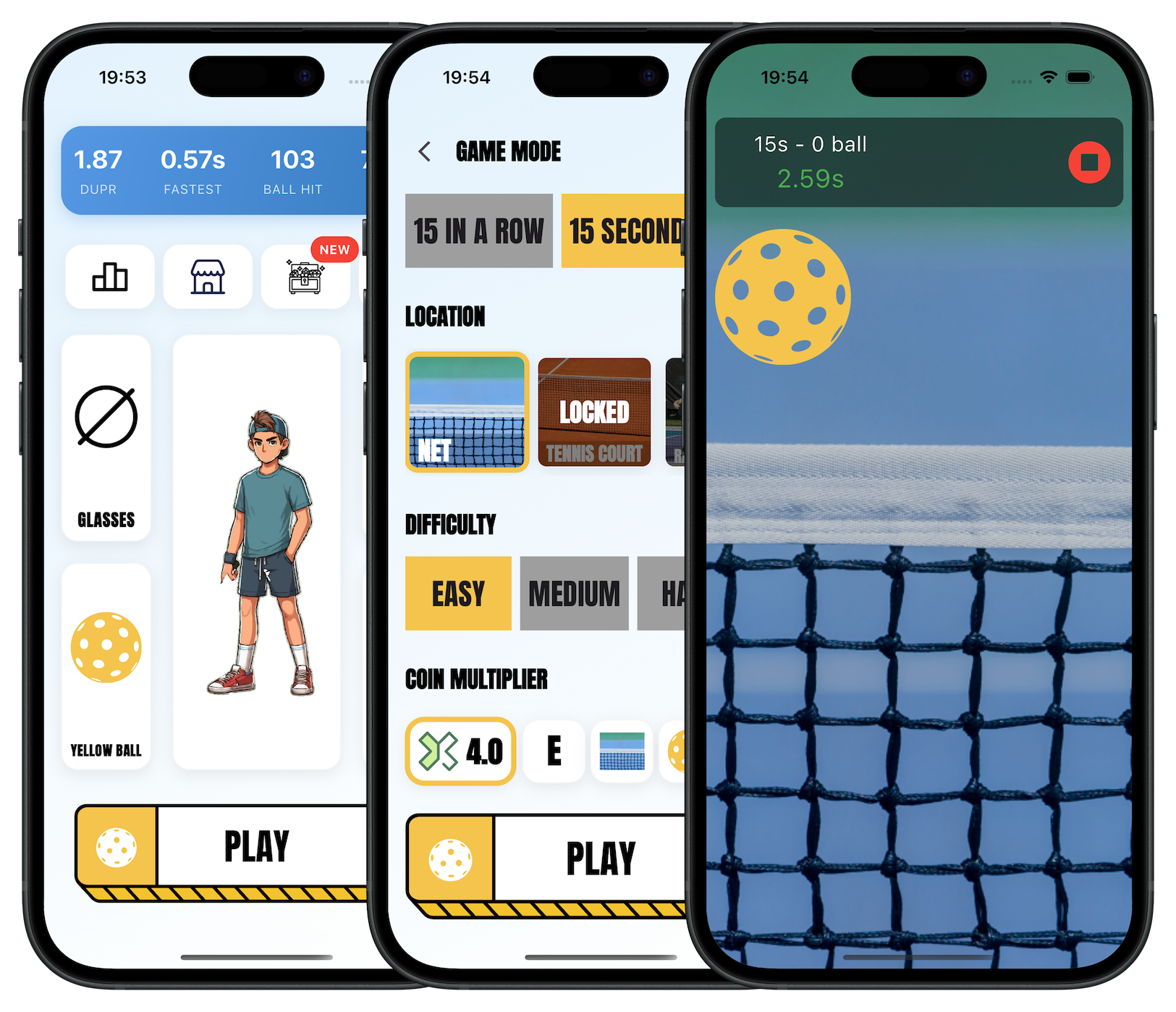 Pickleball Eye Trainer App